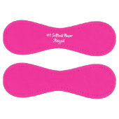 Balle De Softball Couleur rose chaude (Panneaux)