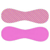 Balle De Softball Couleur rose Jaune Violet Bouton à rayures rayées (Panneaux)