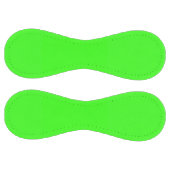 Balle De Softball Couleur solide verte néon (Panneaux)