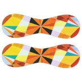 Balle De Softball Couleurs chaudes Cool formes géométriques angulair (Panneaux)