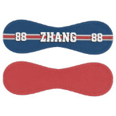 Balle De Softball Couleurs d'équipe personnalisées Nom du lecteur (Panneaux)