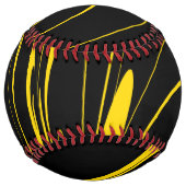 Balle De Softball Couleurs des abeilles (Dos)