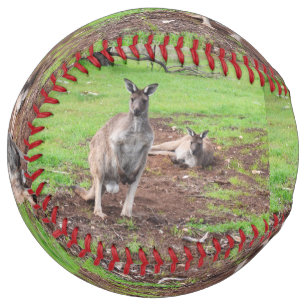 Balle De Softball Couple australien Kangaroo, softball