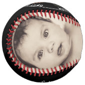 Balle De Softball Coutume de fête des pères personnalisée (Devant gauche)