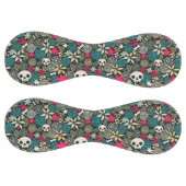 Balle De Softball Crâne en fleurs (Panneaux)