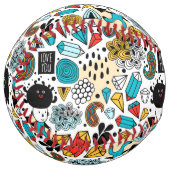 Balle De Softball Crazy head (Devant gauche)