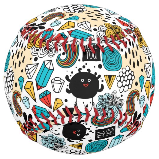 Balle De Softball Crazy head (Dos)