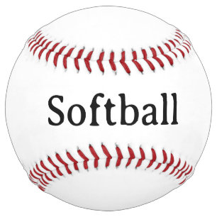 Balle De Softball Créez Votre Propre Promotion de Marque Simple