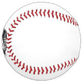 Balle De Softball Croquis en tête de canine (Devant gauche)