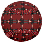 Balle De Softball Cute Halloween Vampire Patterned (Dos)