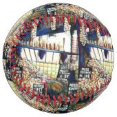 Balle De Softball Dimensions de curiosité (Devant gauche)