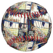 Balle De Softball Dimensions de curiosité (Dos)