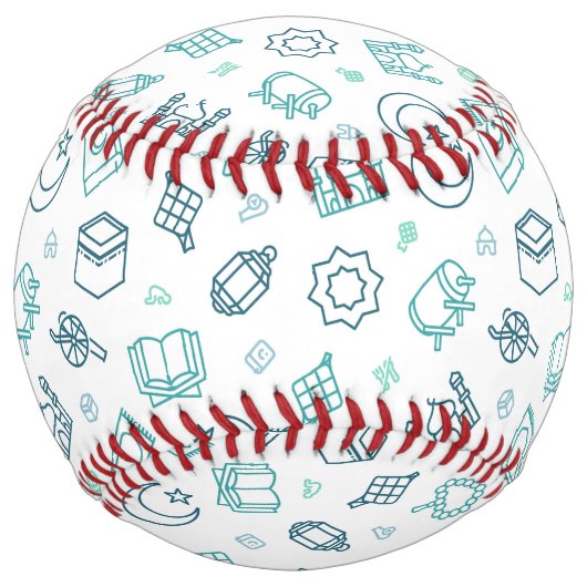 Balle De Softball Doodle ramadan Softball (Devant)