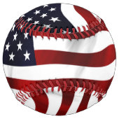 Balle De Softball Drapeau américain (Devant)