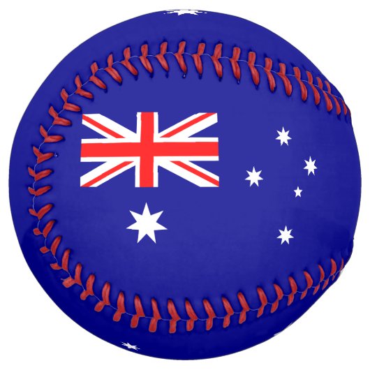 Balle De Softball Drapeau australien patriotique (Devant gauche)