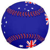 Balle De Softball Drapeau australien patriotique (Dos)