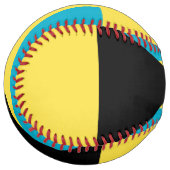 Balle De Softball Drapeau bahaméen (Devant gauche)