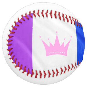 Balle De Softball Drapeau de fierté de la culture drag de SlipperyJo