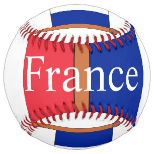 Balle De Softball Drapeau de la France Thunder_Cove