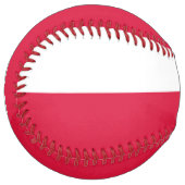 Balle De Softball Drapeau de la Pologne (Devant gauche)