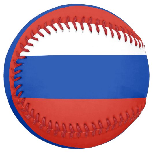 Balle De Softball Drapeau de la Russie (Devant gauche)