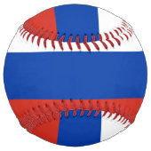 Balle De Softball Drapeau de la Russie (Dos)