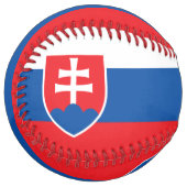 Balle De Softball Drapeau de la Slovaquie (Devant gauche)