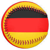 Balle De Softball Drapeau de l'Allemagne (Devant gauche)