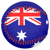 Balle De Softball Drapeau de l'Australie (Devant gauche)