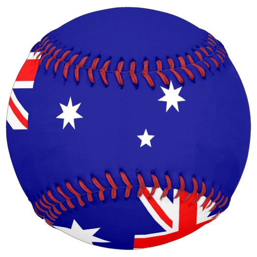 Balle De Softball Drapeau de l'Australie (Devant)