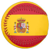Balle De Softball Drapeau de l'Espagne (Devant gauche)