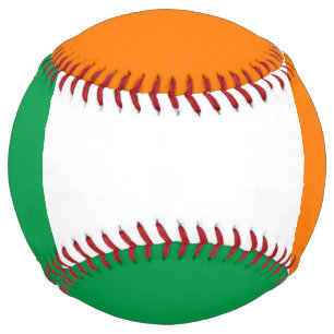 Balle De Softball Drapeau de l'Irlande