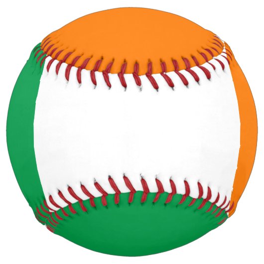 Balle De Softball Drapeau de l'Irlande (Devant)