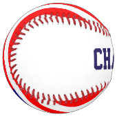 Balle De Softball Drapeau des Etats-Unis d'Amérique - vos idées (Devant gauche)