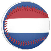 Balle De Softball Drapeau des Pays-Bas (Devant gauche)