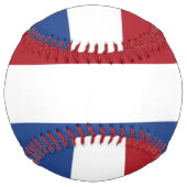 Balle De Softball Drapeau des Pays-Bas (Dos)