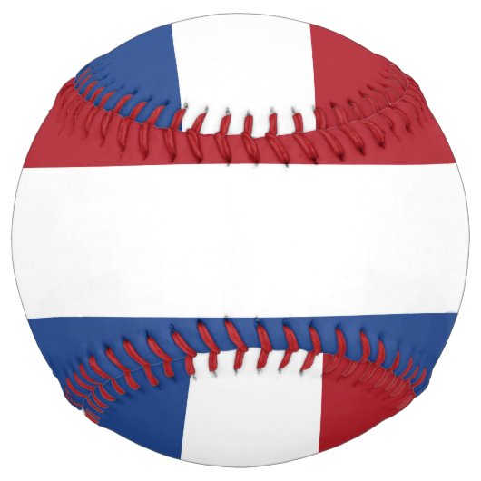 Balle De Softball Drapeau des Pays-Bas (Devant)