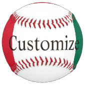 Balle De Softball Drapeau du Mexique Thunder_Cove (Dos)