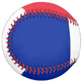 Balle De Softball Drapeau France (Devant gauche)