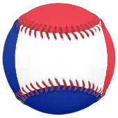 Balle De Softball Drapeau France (Dos)