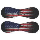 Balle De Softball Drapeau Grunge U.S.A (Panneaux)