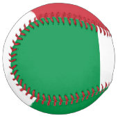 Balle De Softball Drapeau Italie (Devant gauche)