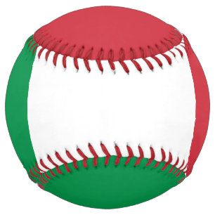 Balle De Softball Drapeau Italie