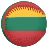 Balle De Softball Drapeau Lituanie (Devant gauche)