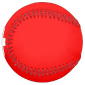 Balle De Softball Drapeau Suisse (Devant gauche)
