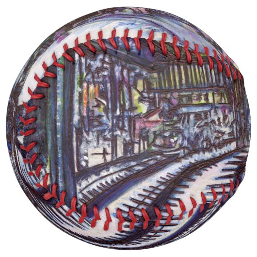 Balle De Softball Dusting the Piano (Dos Droit)