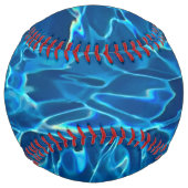 Balle De Softball Eau de la piscine bleu foncé (Dos)