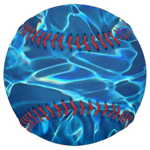 Balle De Softball Eau de la piscine bleu foncé