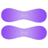 Balle De Softball Écriture violette ombrée et texte blanc modifiable (Panneaux)