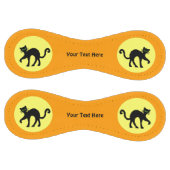 Balle De Softball Éffrayant Chat noir Vert Yellow Orange (Panneaux)